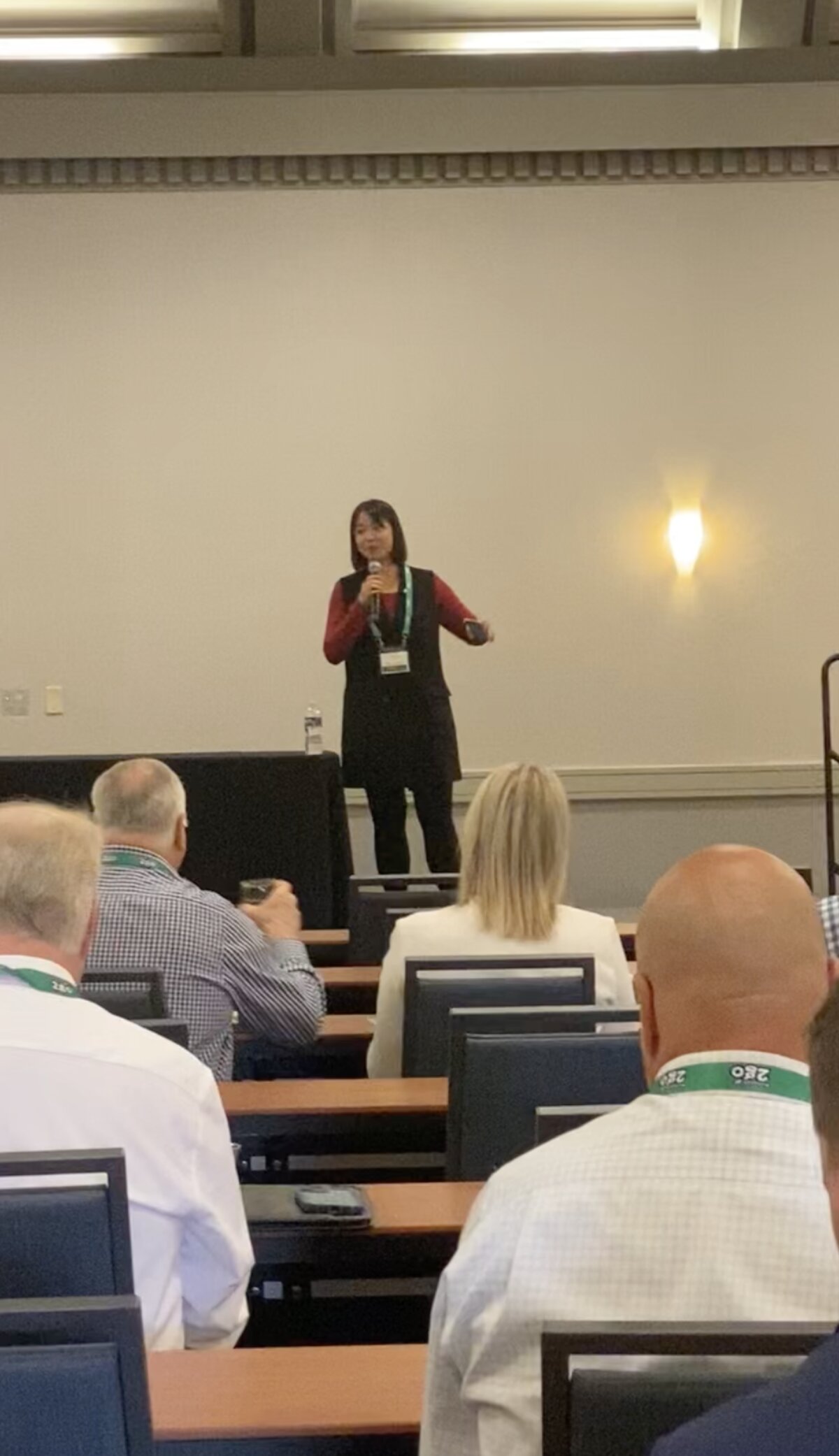 Claudia Ng presenting at IFPG Brands Training